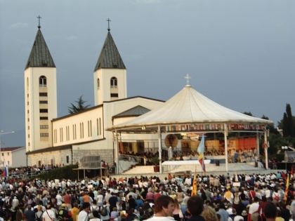 Medžugorje v času festivala mladih