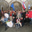 Fotografije z Dunaja in sprejema LMB v Ljubljani