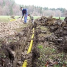 Komendski skavti smo končno izvedli projekt Drenaža, ki nam bo izboljšal naš skavtski travnik.