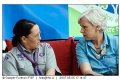 Predsednici WAGGGS (desno) in WOSM (levo)