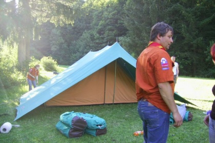 naš prvi postavljeni jamboree