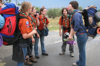 Slike s potovalnega tabora klana Postojna 1 - avgust 2007