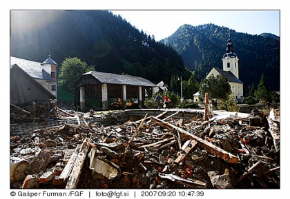 Poplave v Železnikih