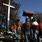 Slike s prehodov in začetka skavtskega leta stega Postojna 1