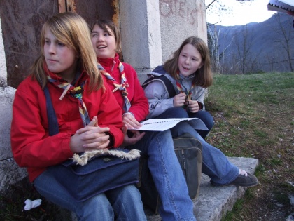 izpiti , klavžarska četa, idrija 1, steg sončnih rudnikov