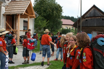 Prihod udeležence prvega TZVja