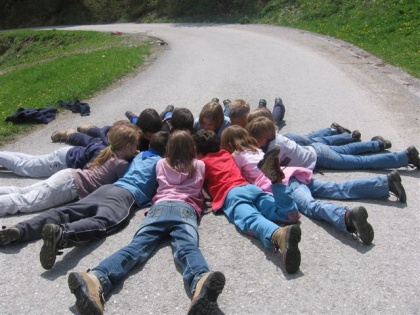 V soboto, 25. 4. 2009 smo imeli žirovski skavti obljube,v Stari Oselici.