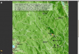 Zemljevid Kočevski rog