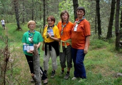 Najmlajša bratovščina odraslih skavtov Danijelove sove Celje 2 je letos prvič sama organizirala svoj poletni tabor v Zamejski Sloveniji med Rezijani.
