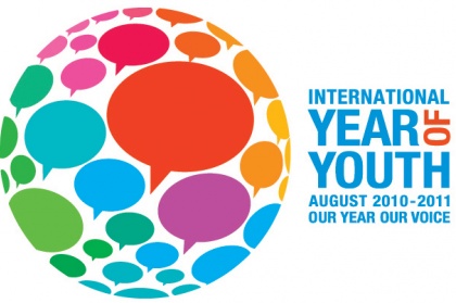 Logotip mednarodnega leta mladih