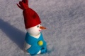 Umetni snežakec