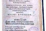 Zimske urice - prva slovenska slovnica (Adam Bohorič, 1584)