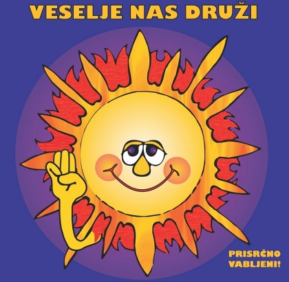 Sonček - plakat Veselje nas druži