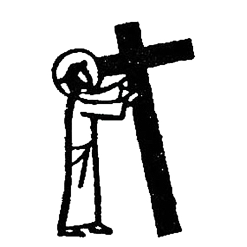 Druga postaja - Jezus vzame križ na svoje rame